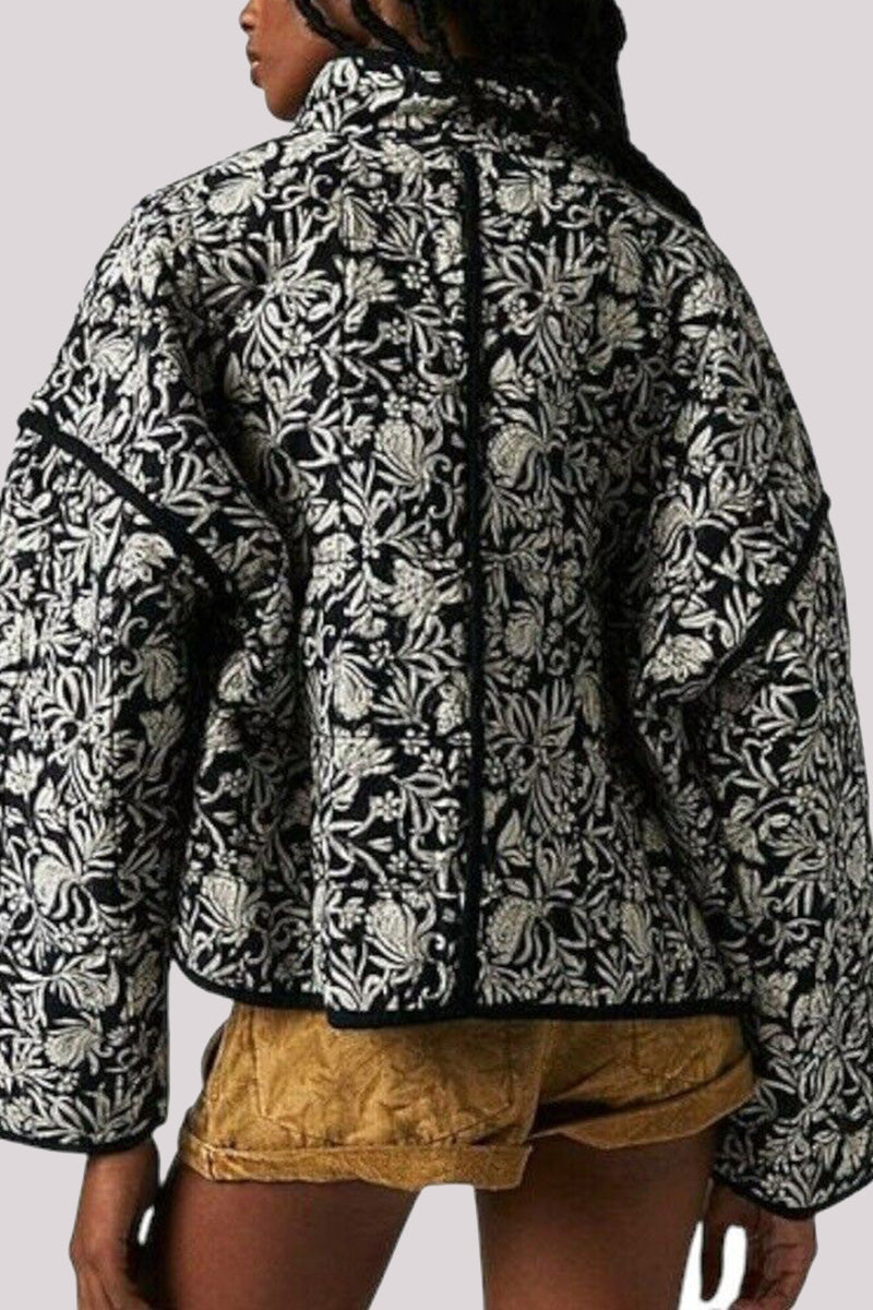 Floral Quilted Jacket