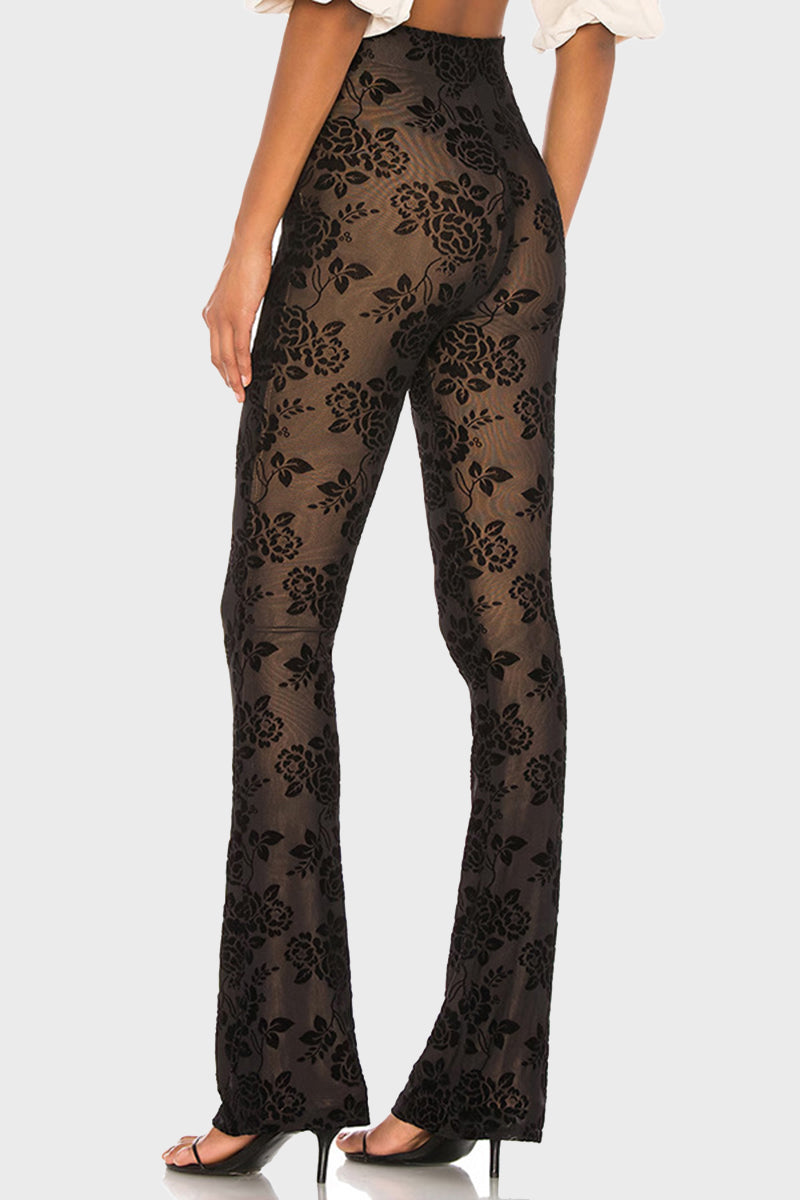 Sheer Mesh Pants