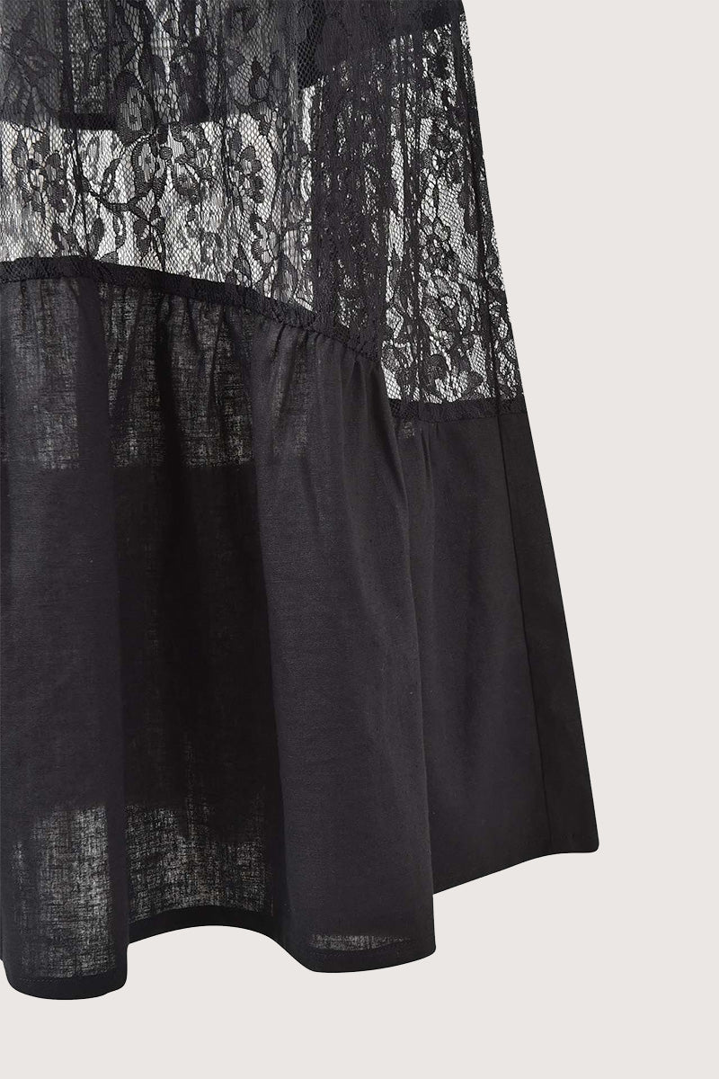 Lace Sheer Skirt