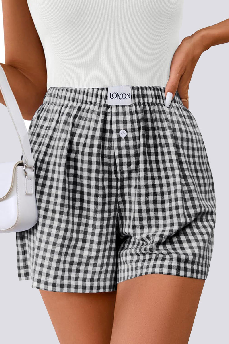 Gingham Shorts