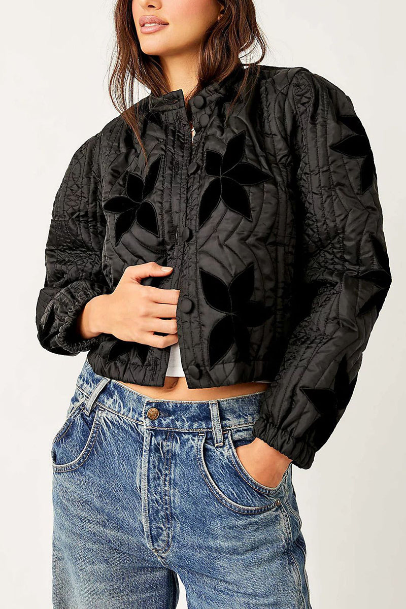 Floral Quilted Jacket