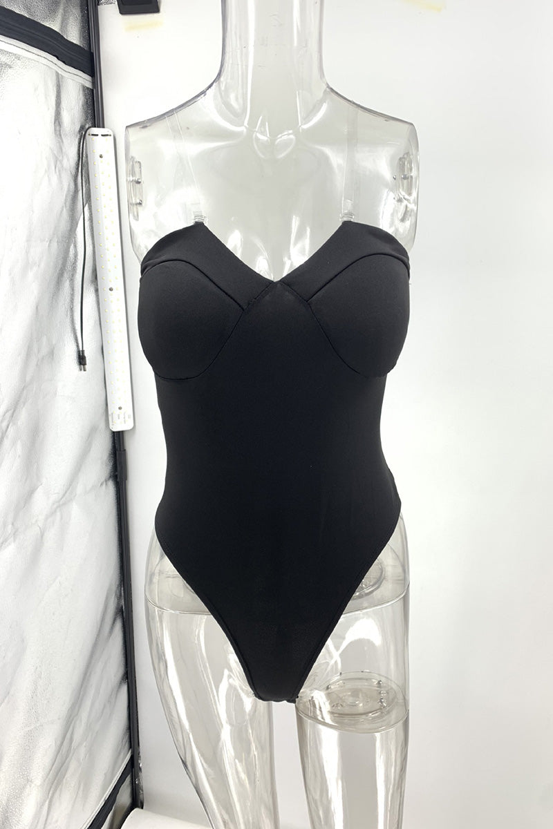 Strapless Bustier Bodysuit