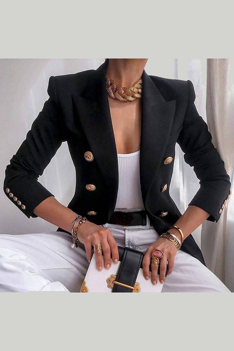 Double-Breasted Blazer