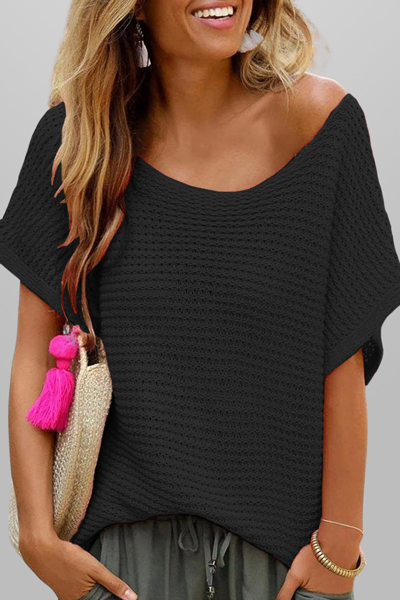 Loose Fit Knit Top