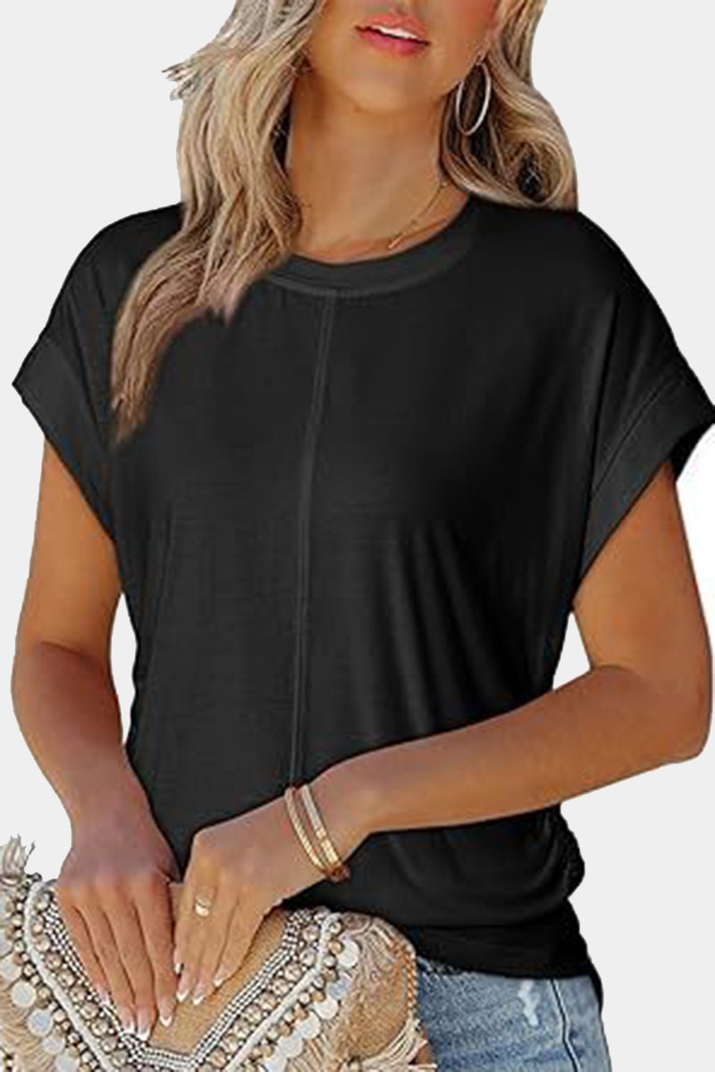 Casual Round Neck Tee