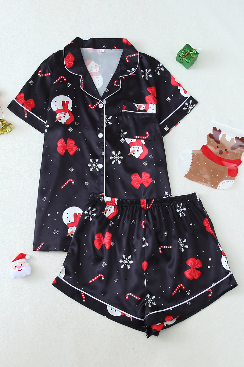 Holiday Print Pajama Set