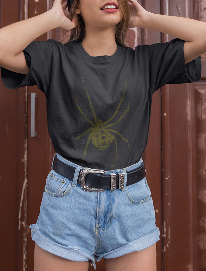 Minimalist Spider Graphic Tee