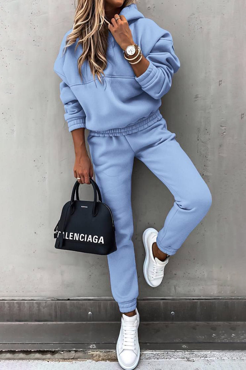 Relaxed Hoodie and Jogger Set