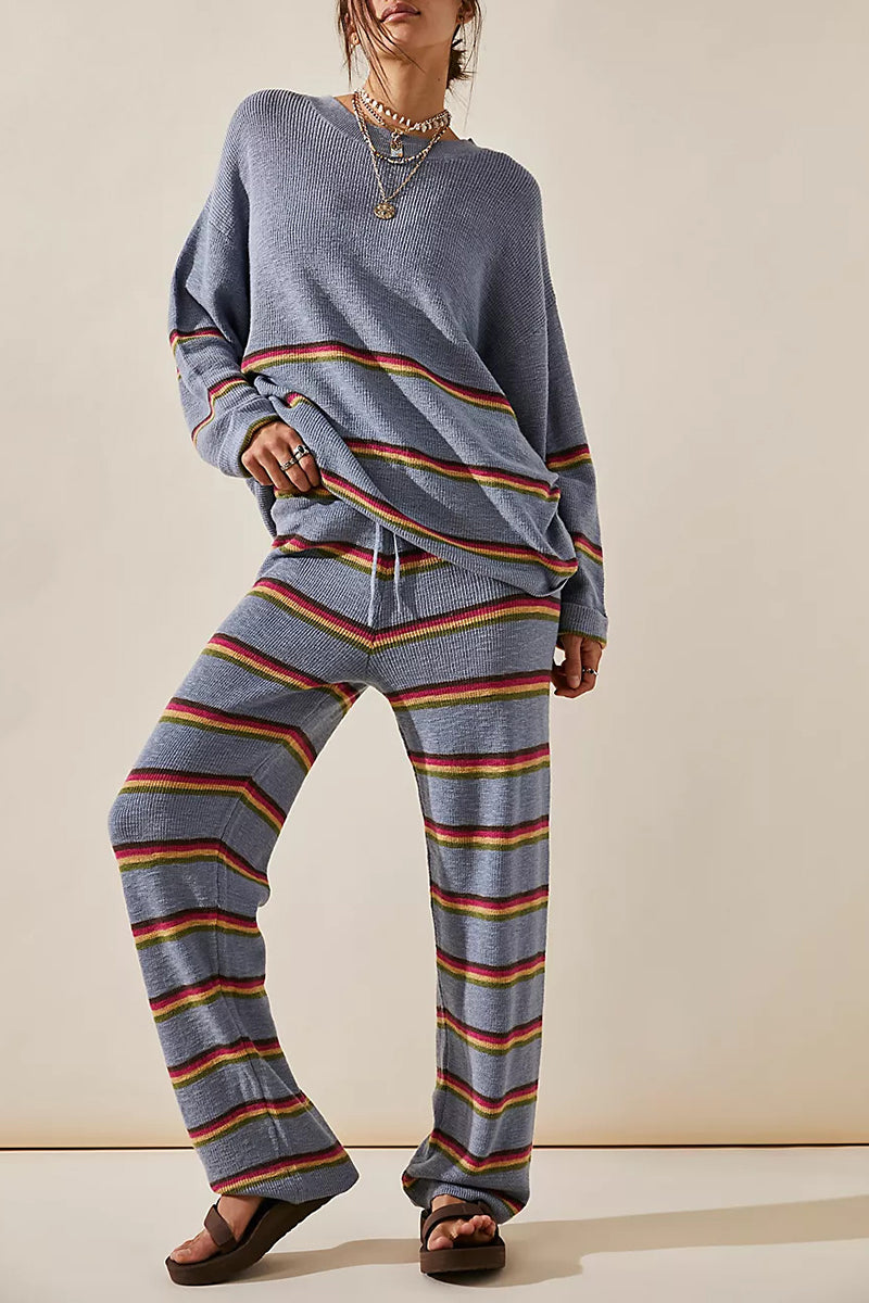 Striped Sweater and Matching Pants