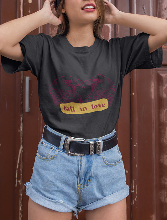 Fall in Love Eagle Duo Tee