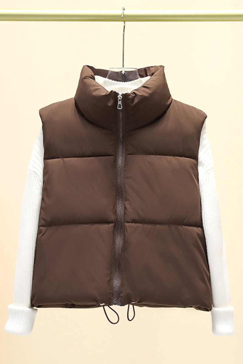 Sleeveless Puffer Vest