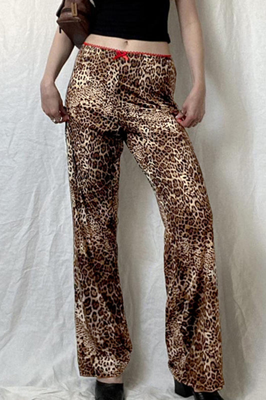 Leopard Print Pants