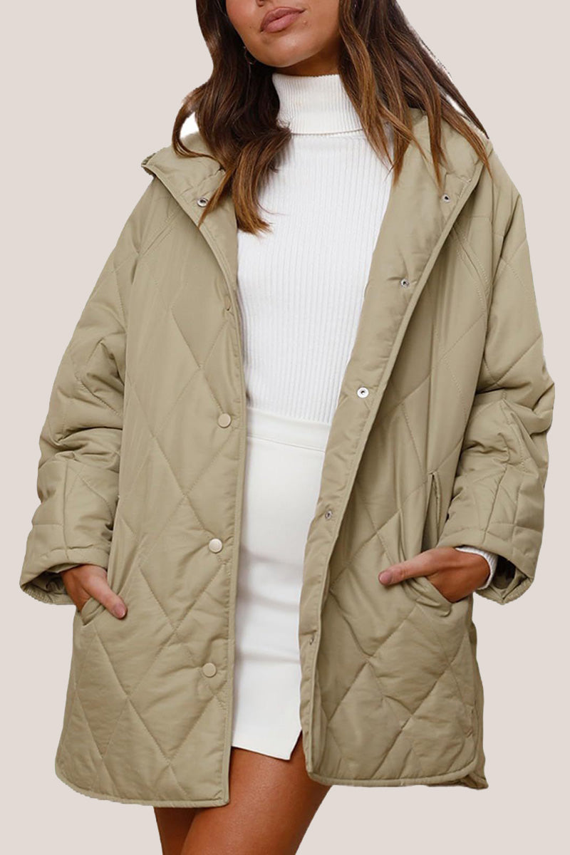 Oversized Hooded Parka Coat