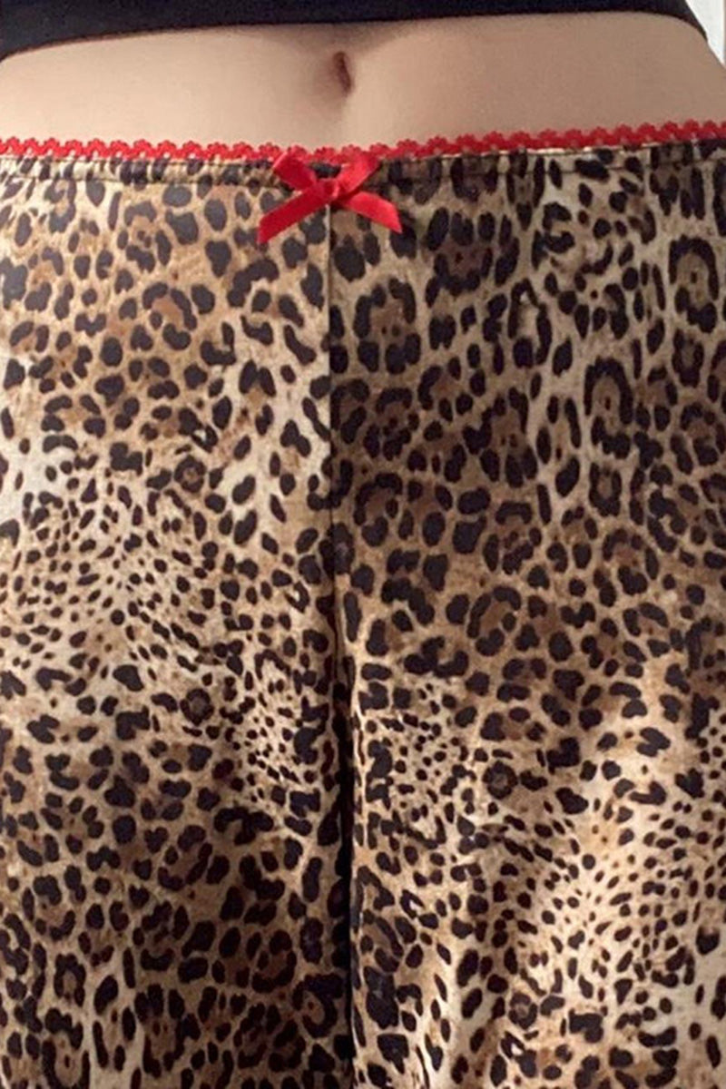 Leopard Print Pants