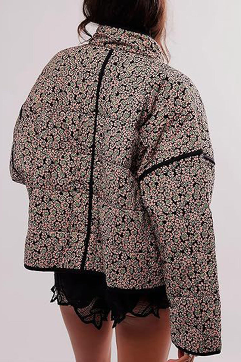 Floral Quilted Jacket