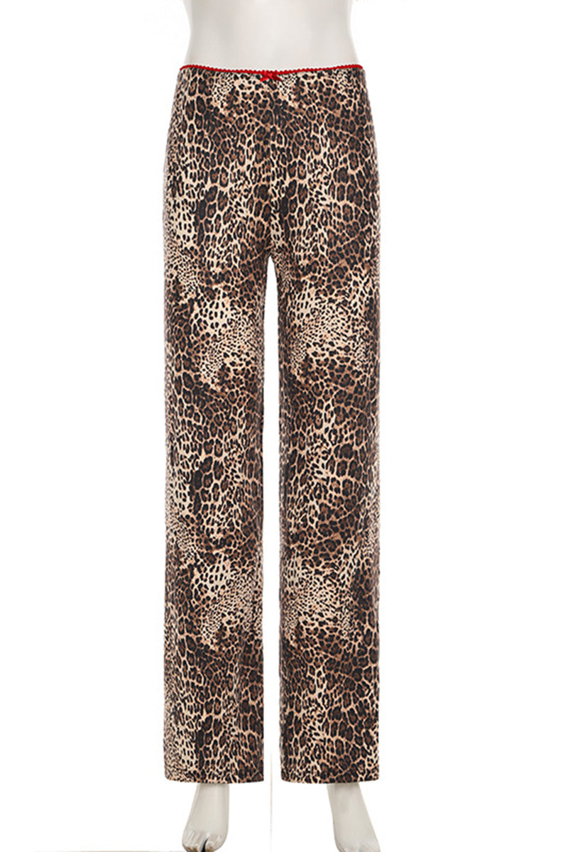 Leopard Print Pants