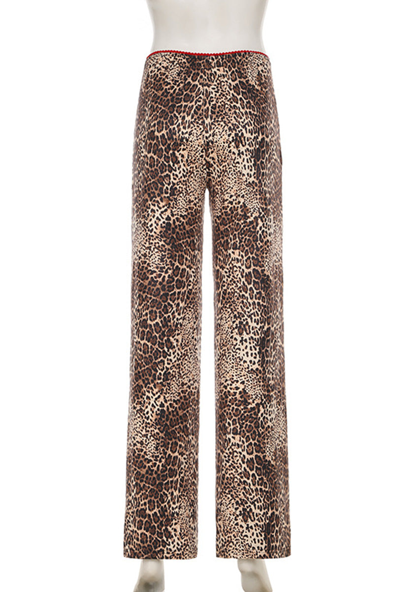 Leopard Print Pants