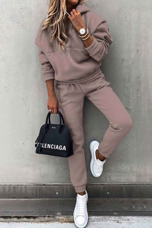 Relaxed Hoodie and Jogger Set