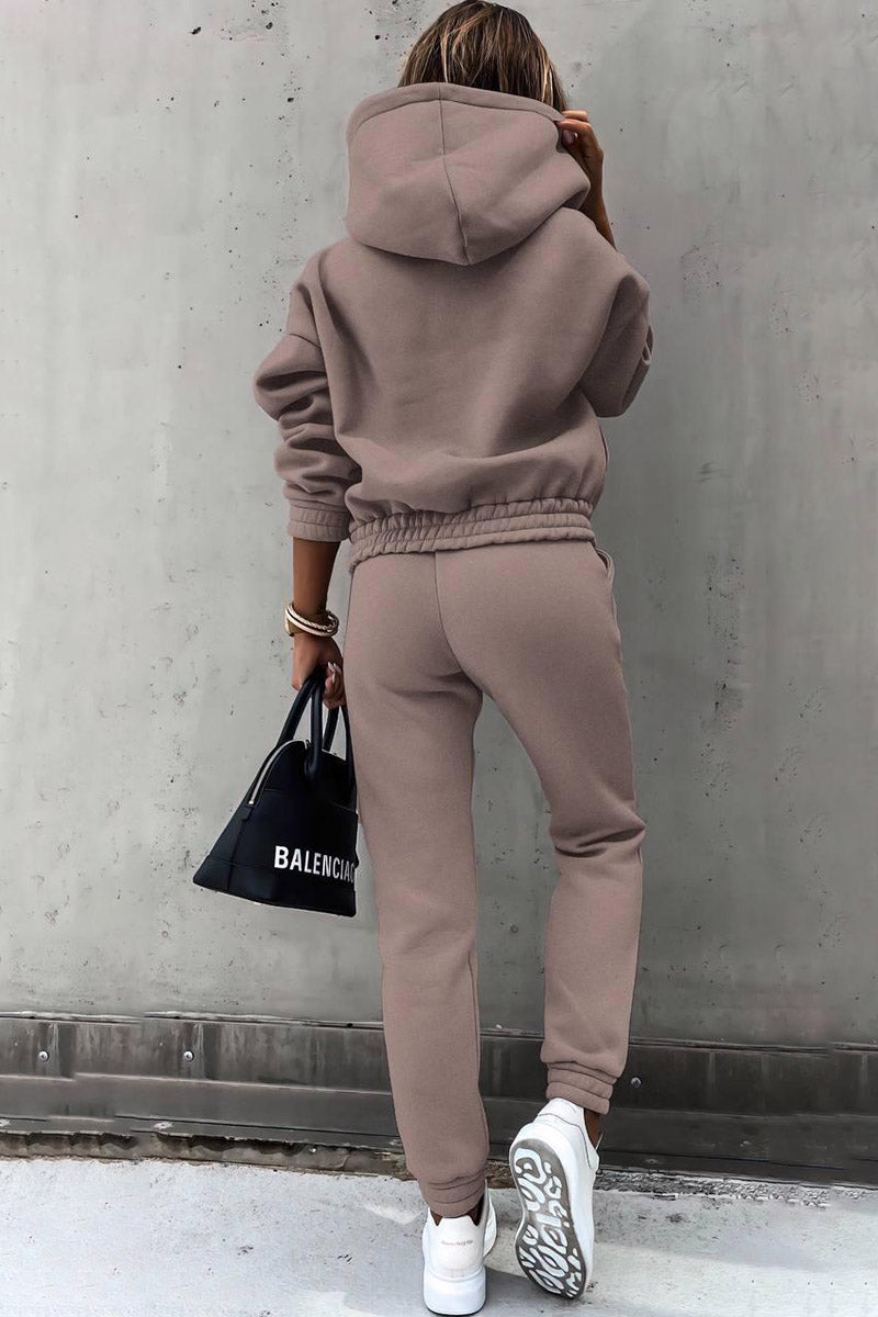 Relaxed Hoodie and Jogger Set