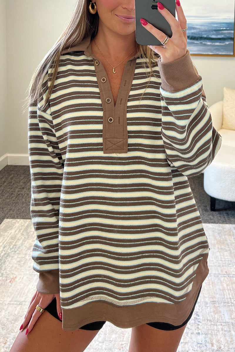 Striped Pullover Top