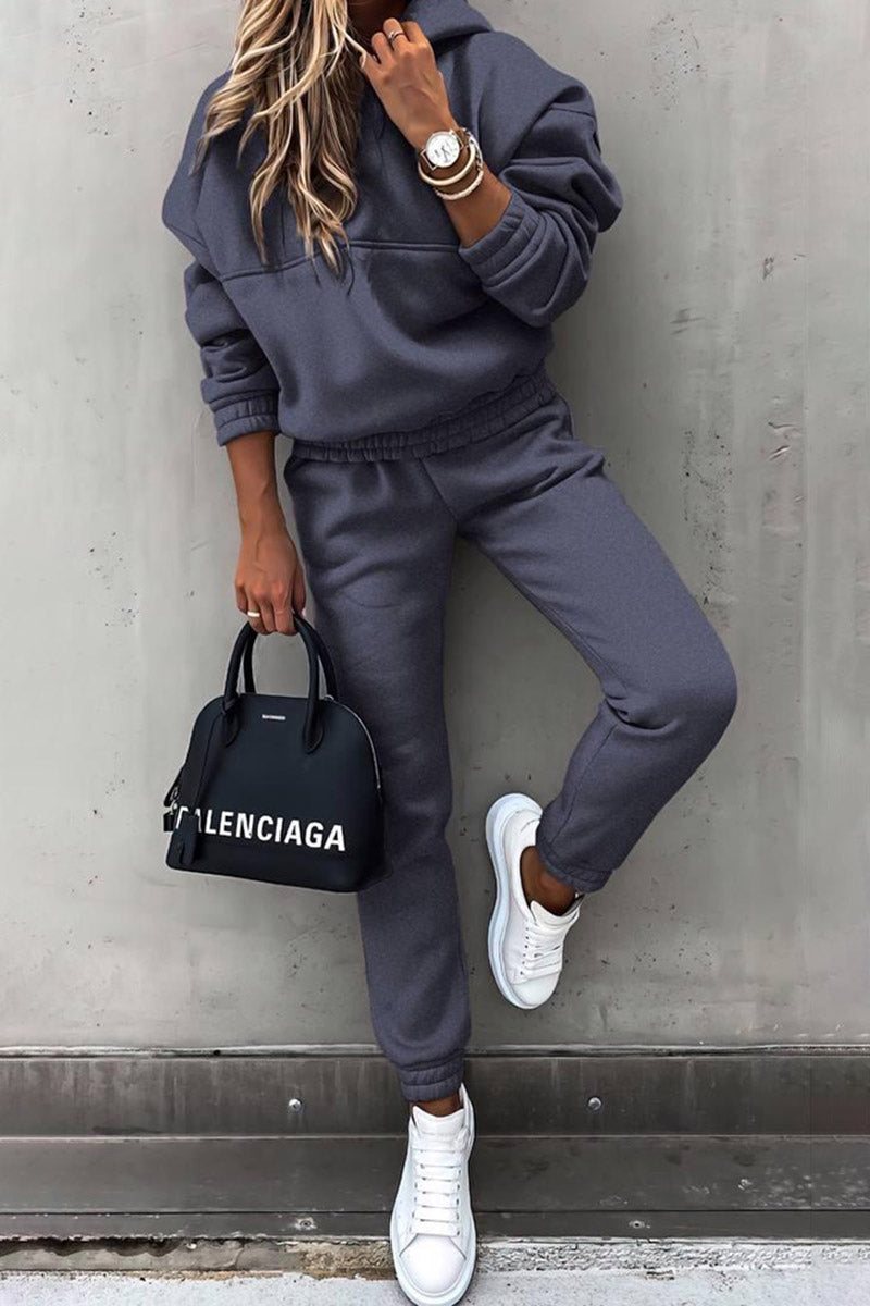 Relaxed Hoodie and Jogger Set