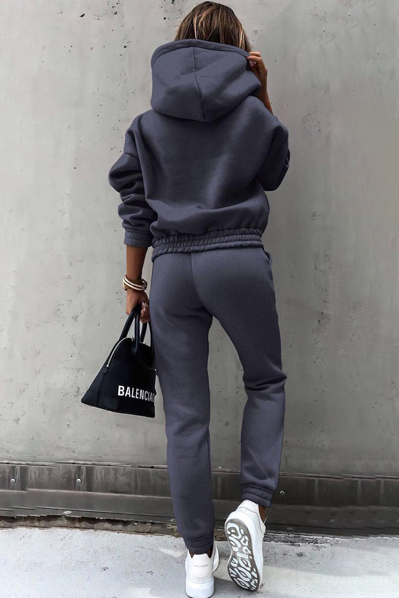 Relaxed Hoodie and Jogger Set