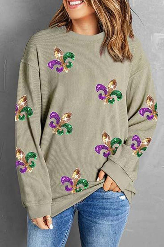 Casual Long Sleeve Pullover Top