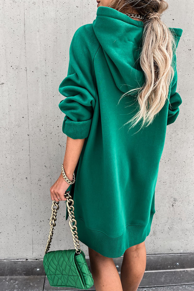 Oversized Hoodie Dress