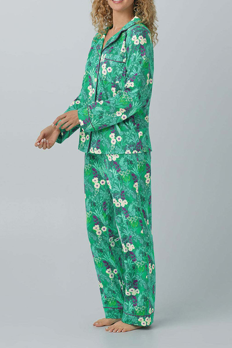 Printed Pajama Set