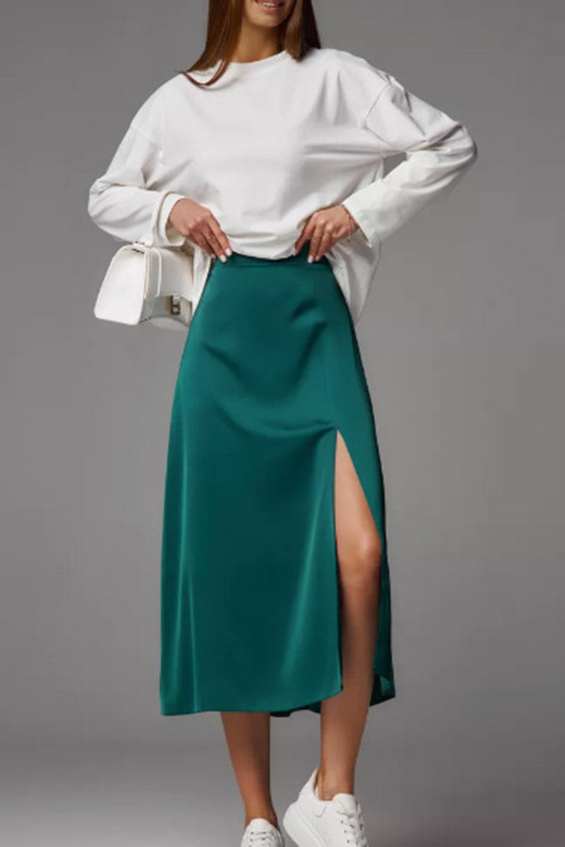 High-Slit Skirt