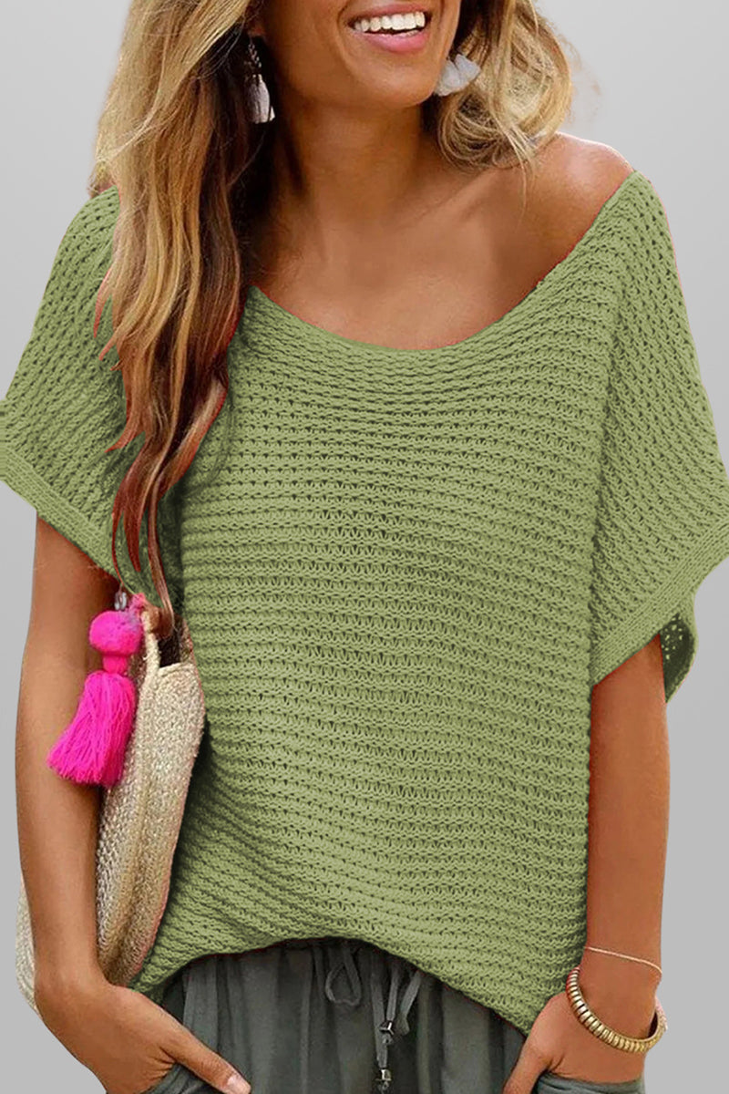 Loose Fit Knit Top