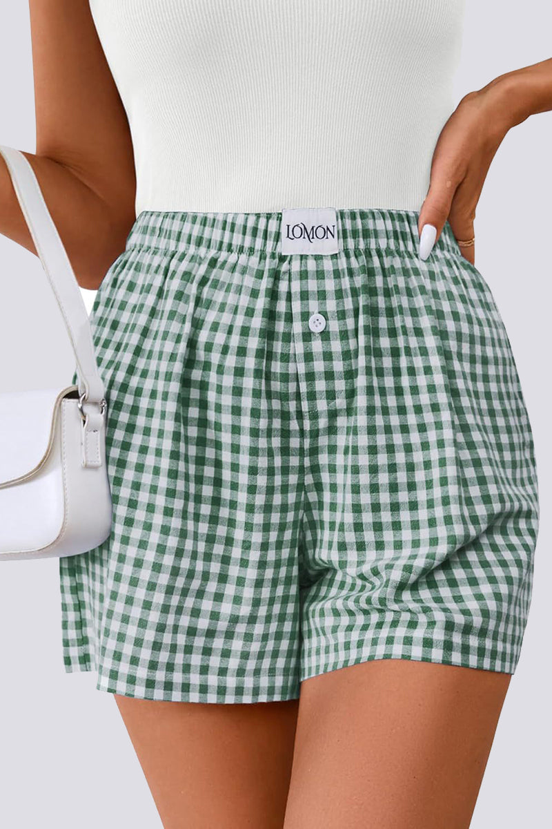 Gingham Shorts