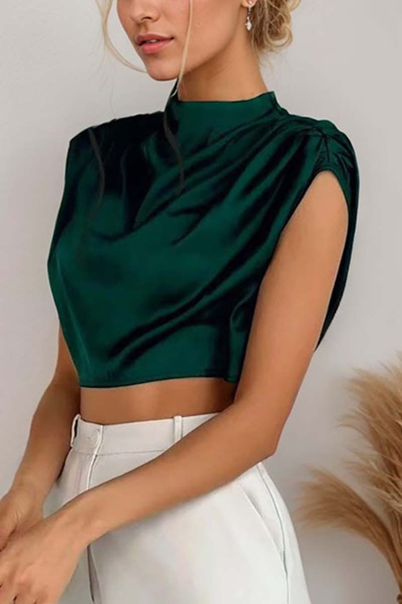 Sleeveless Crop Top