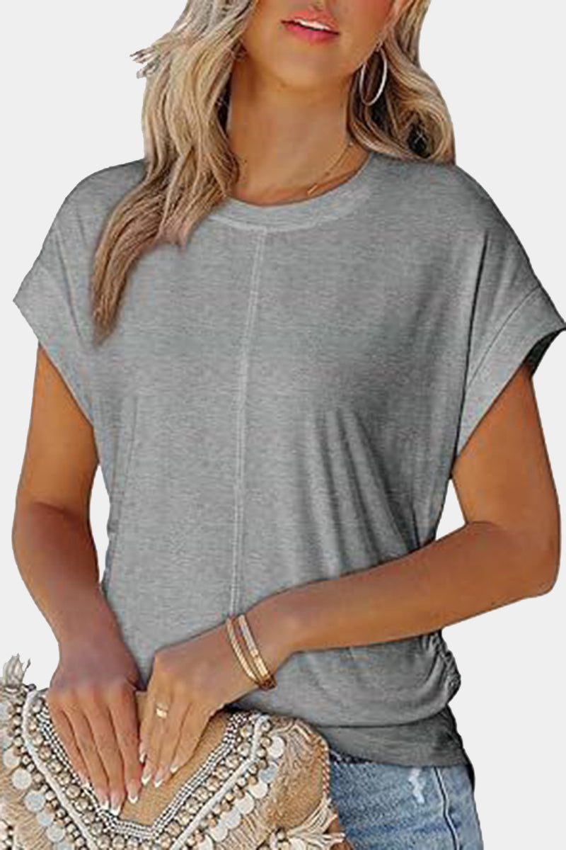 Casual Round Neck Tee