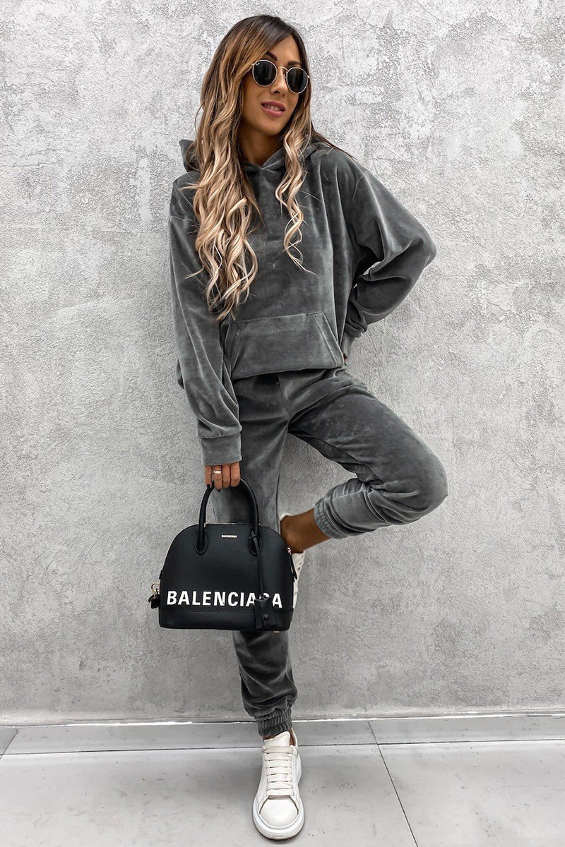 Relaxed Fit Hoodie and Jogger Set