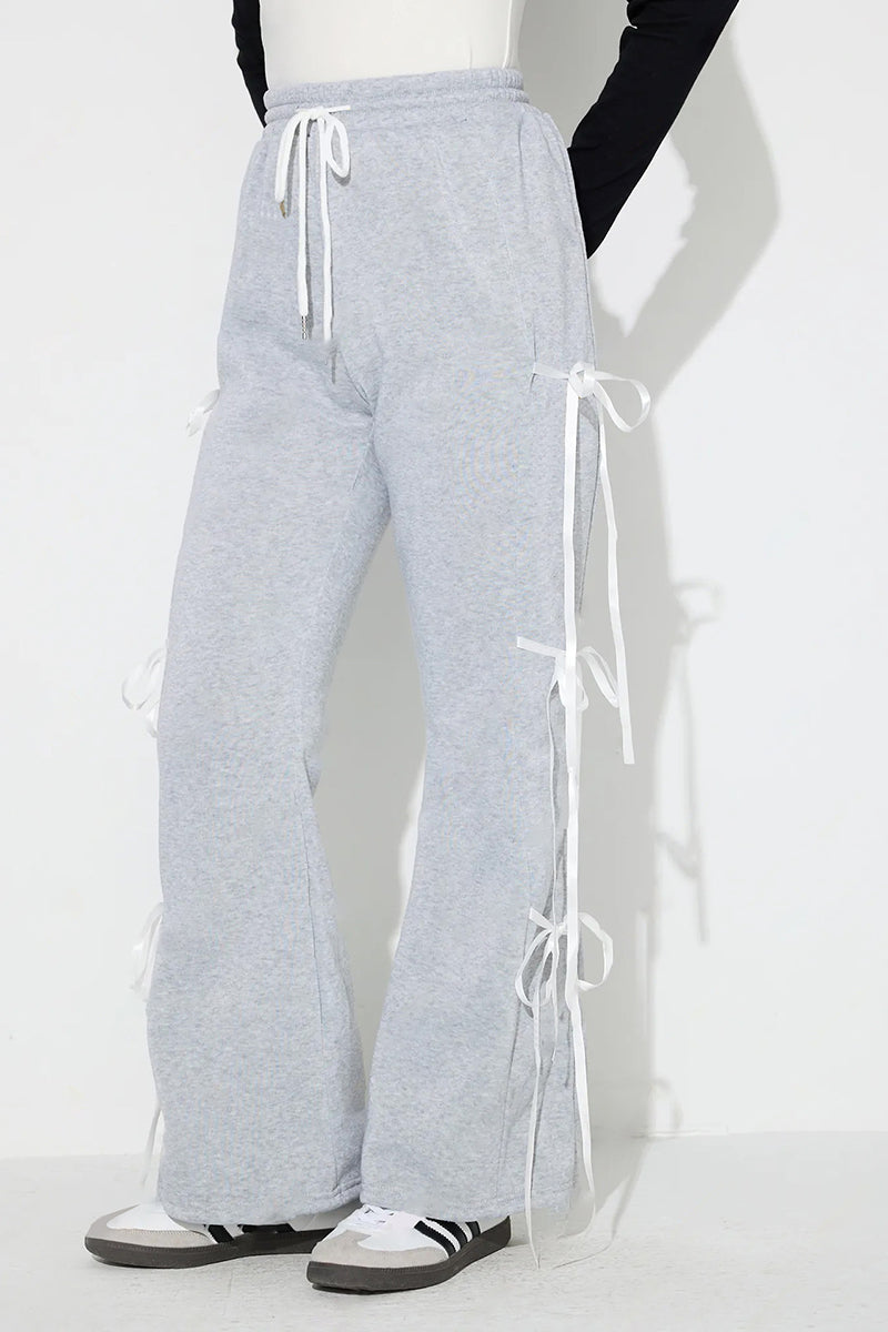 Drawstring Wide-Leg Joggers