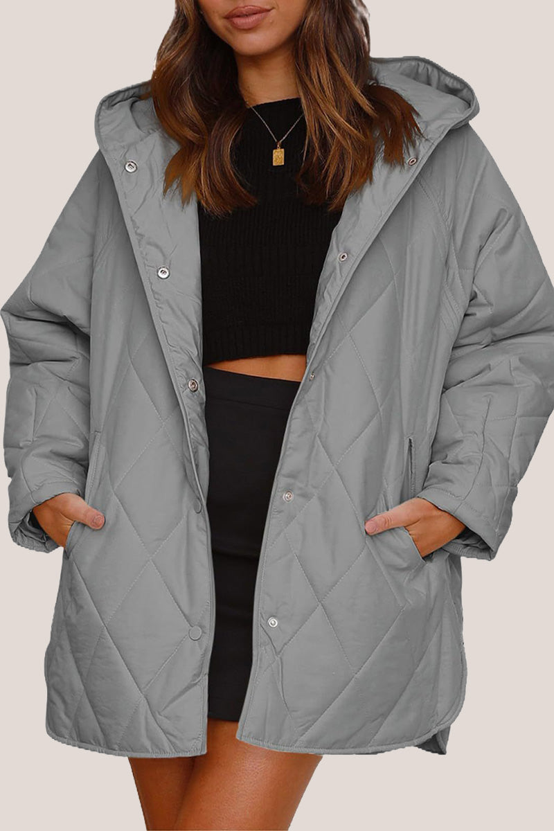 Oversized Hooded Parka Coat