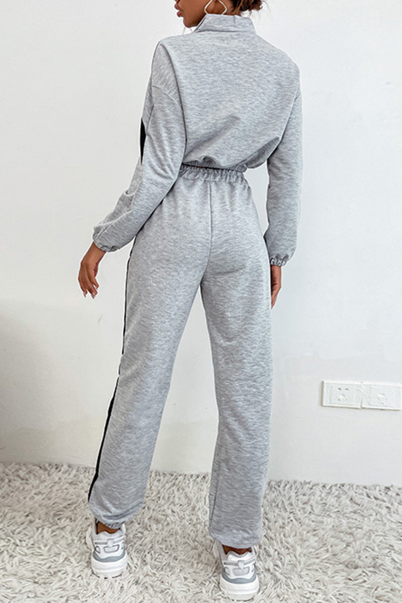 Zip-Up Jogger Set