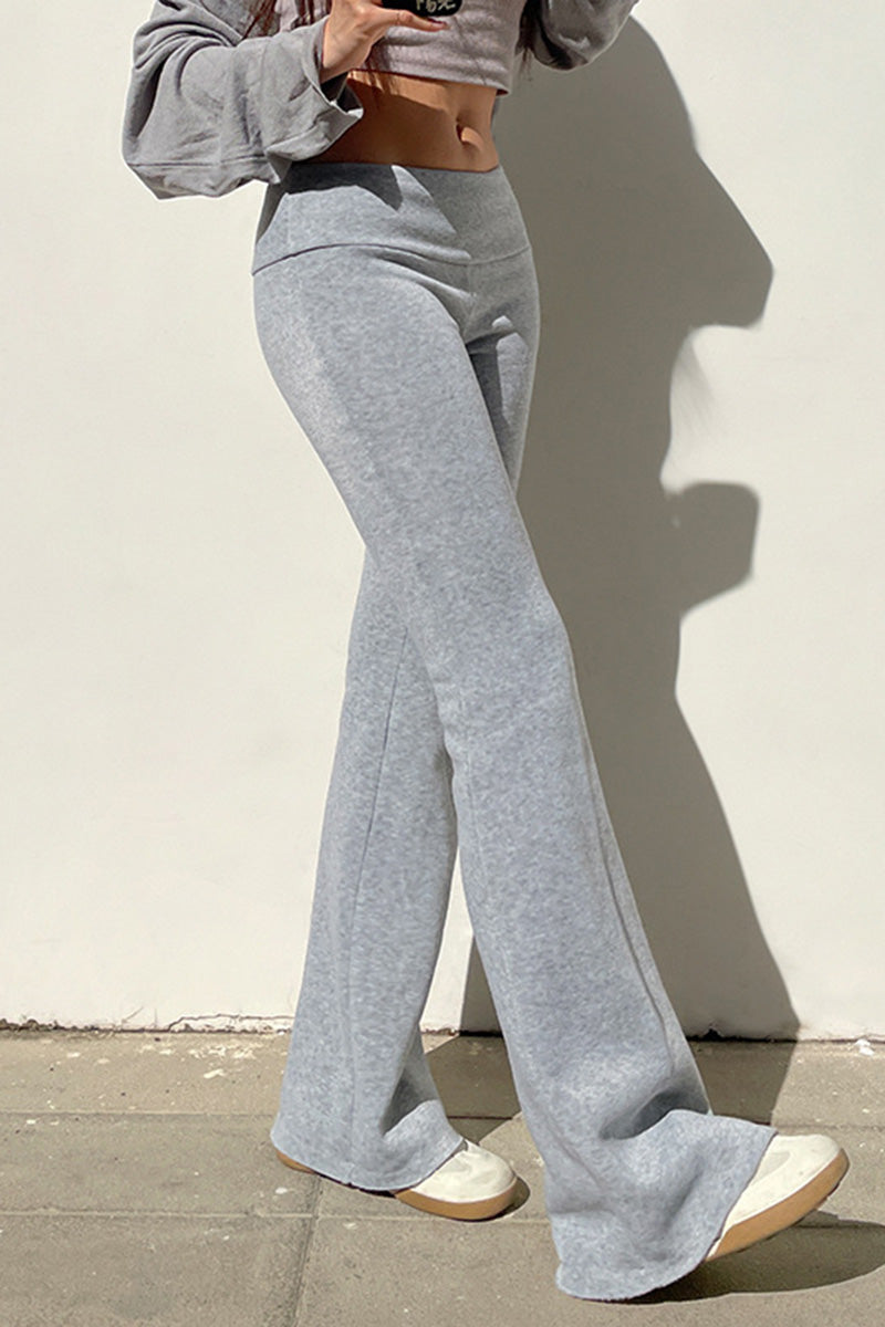 Flared Casual Pants