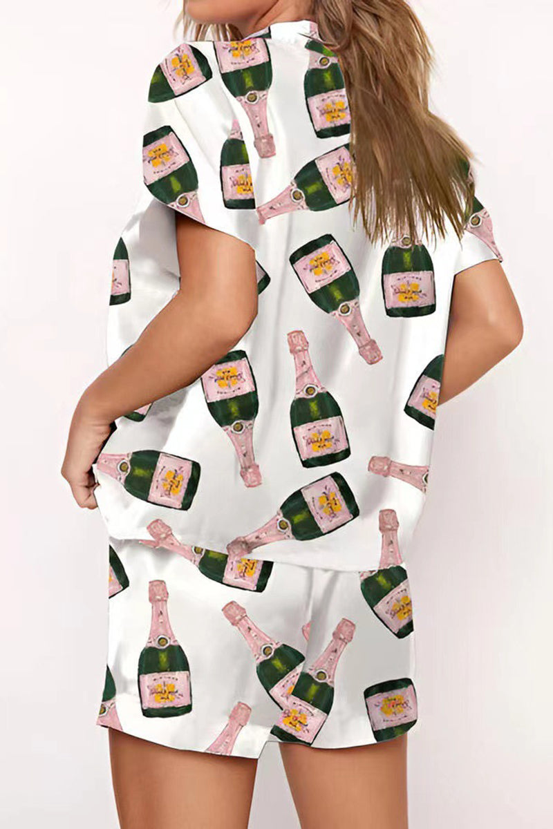 Printed Pajama Set