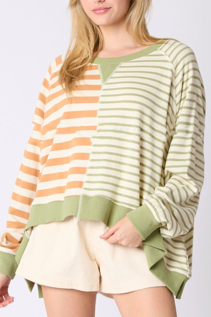 Layered Stripe Top