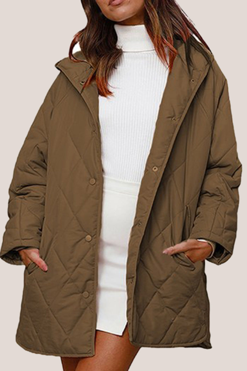 Oversized Hooded Parka Coat