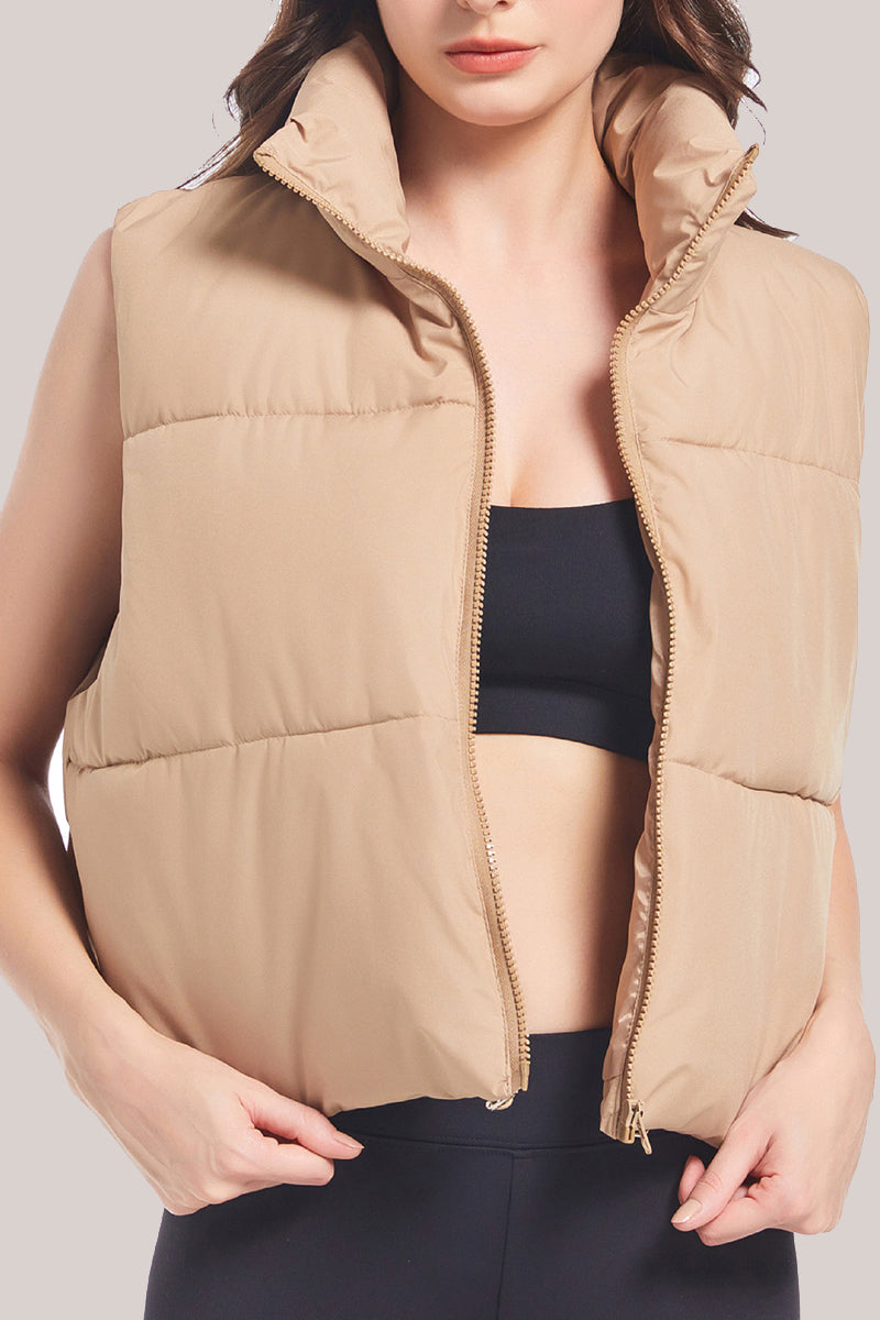 Sleeveless Puffer Vest