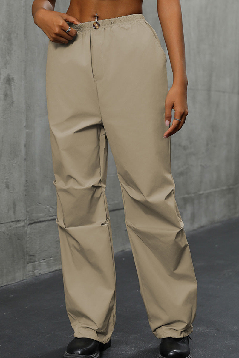 Straight Fit Casual Pants