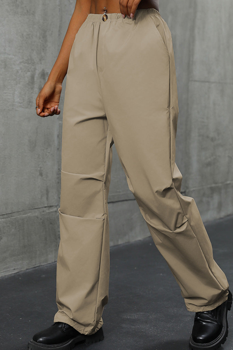 Straight Fit Casual Pants