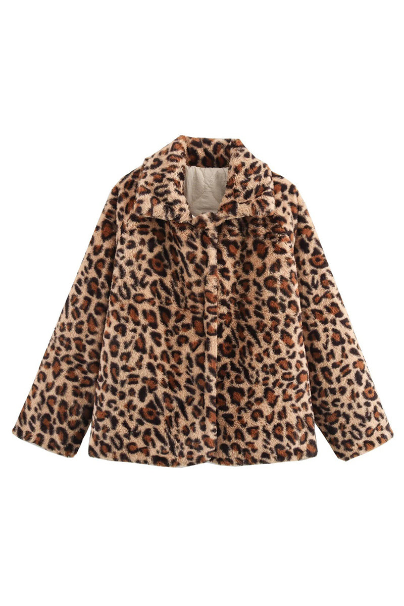 Animal Print Reversible Quilted Jacket