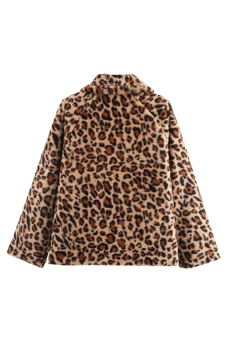 Animal Print Reversible Quilted Jacket