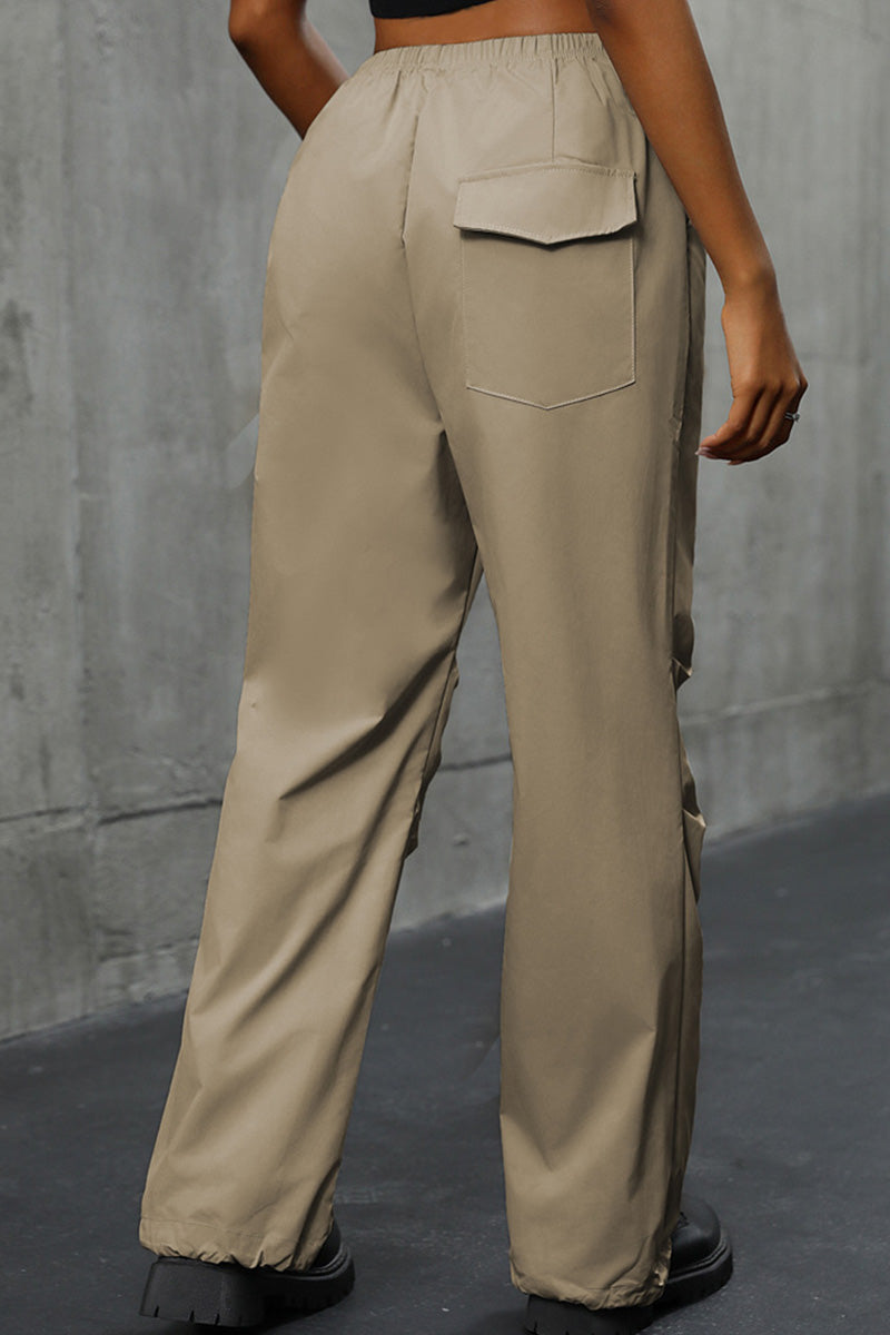 Straight Fit Casual Pants