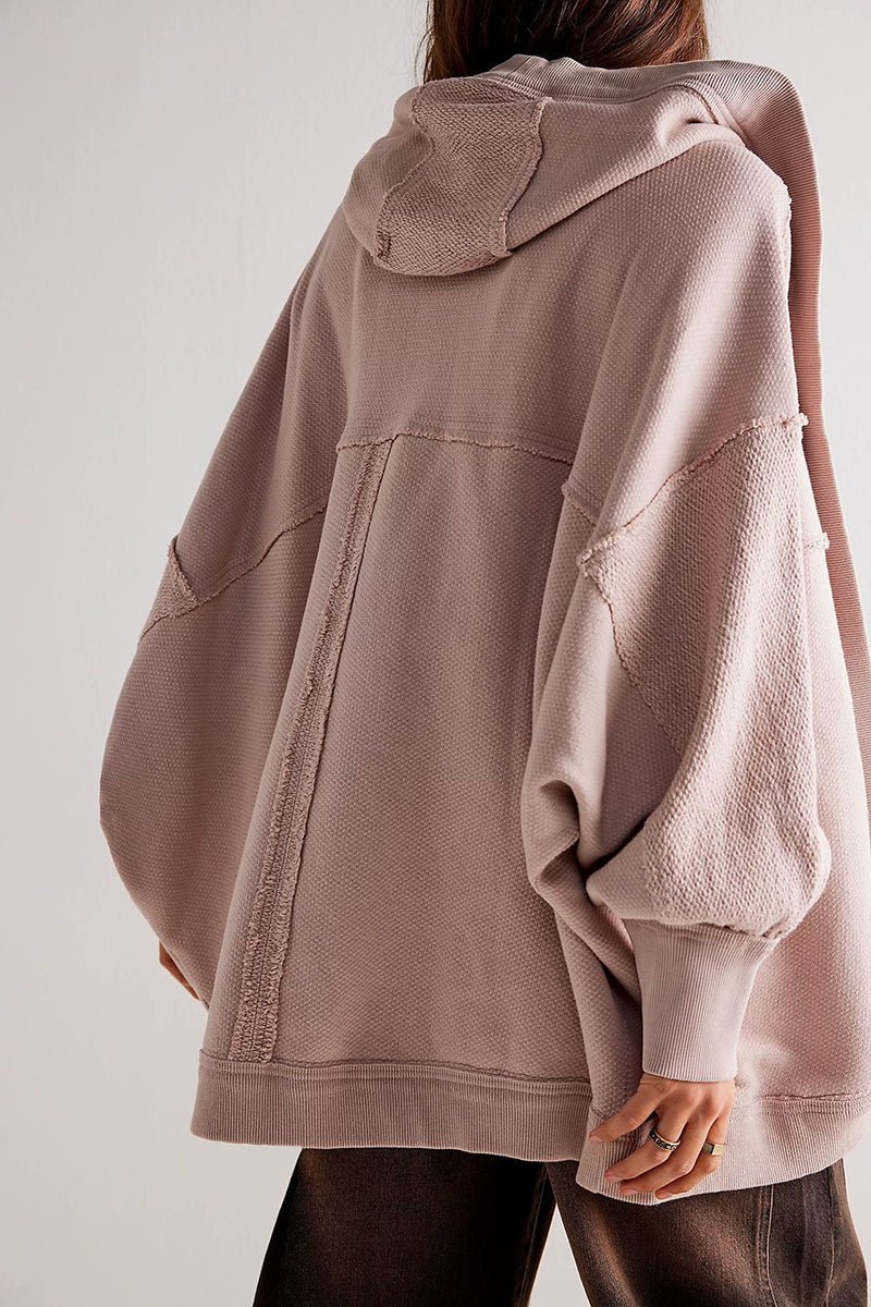 Oversized Open Front Jacket