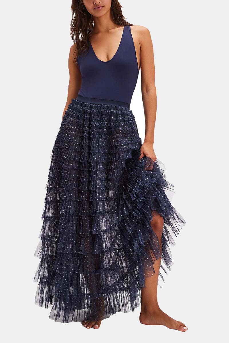 Layered Tulle Skirt